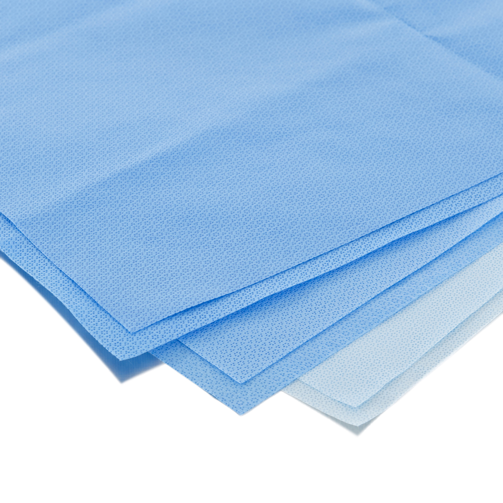 Emballage pour la stérilisation Kimtech Kimguard KC 100 (10745), pour traitement stérile, bleu, 45 po x 45 po, 250 feuilles/caisse - 10745