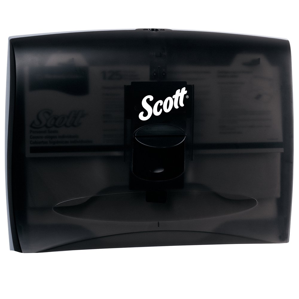 Distributrice de couvre-sièges de toilettes Windows de Scott (09506), noire - 09506