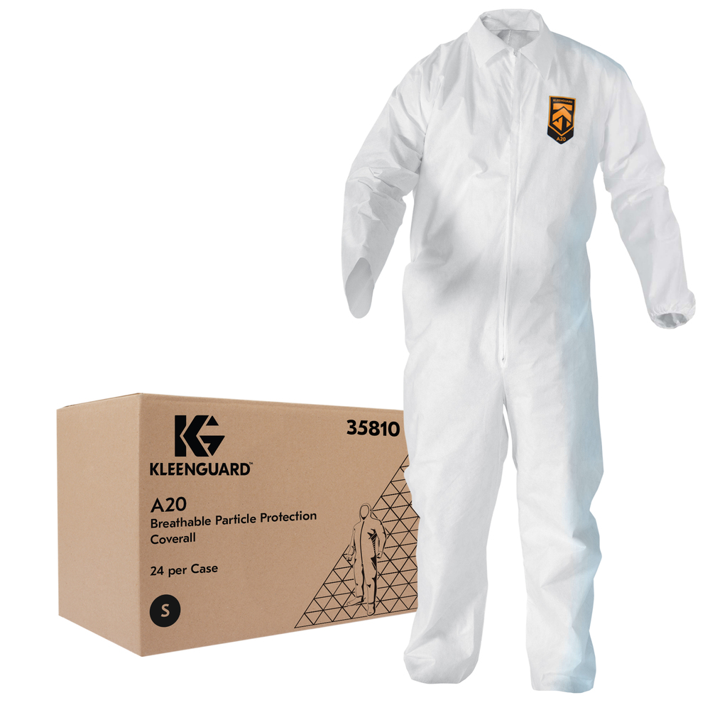 KleenGuard™ A20 Breathable Particle Protection Coveralls - 35810