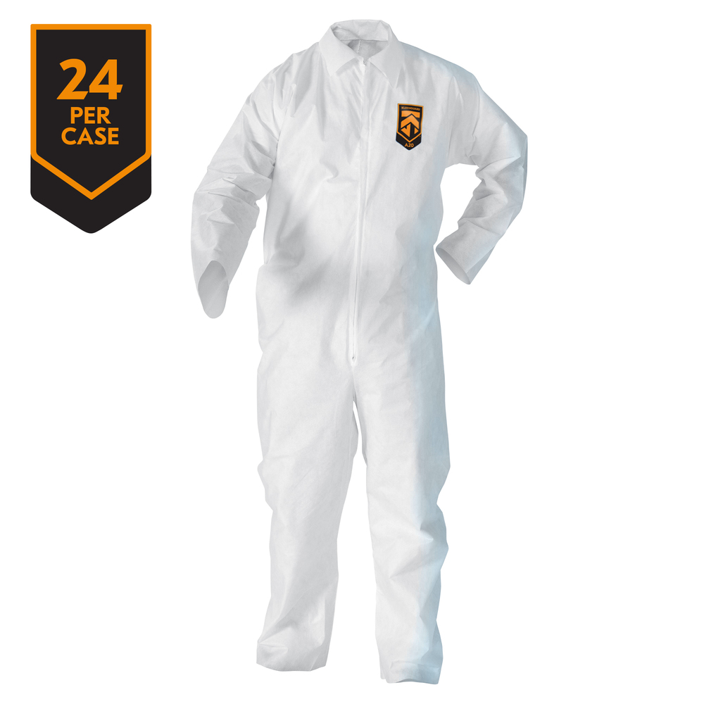 KleenGuard™ A20 Breathable Particle Protection Coveralls - 37718