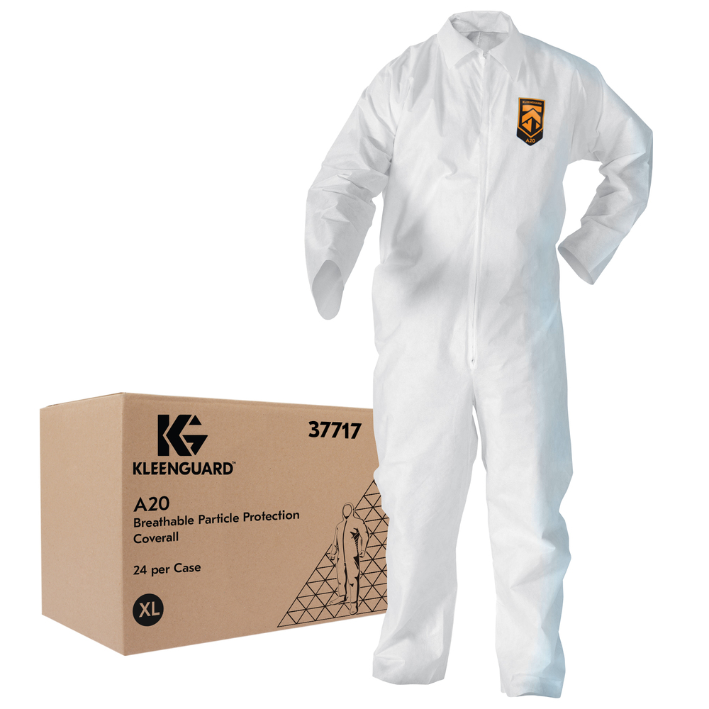 Combinaisons de protection contre les particules perméables à l’air Kleenguard A20 - 37717
