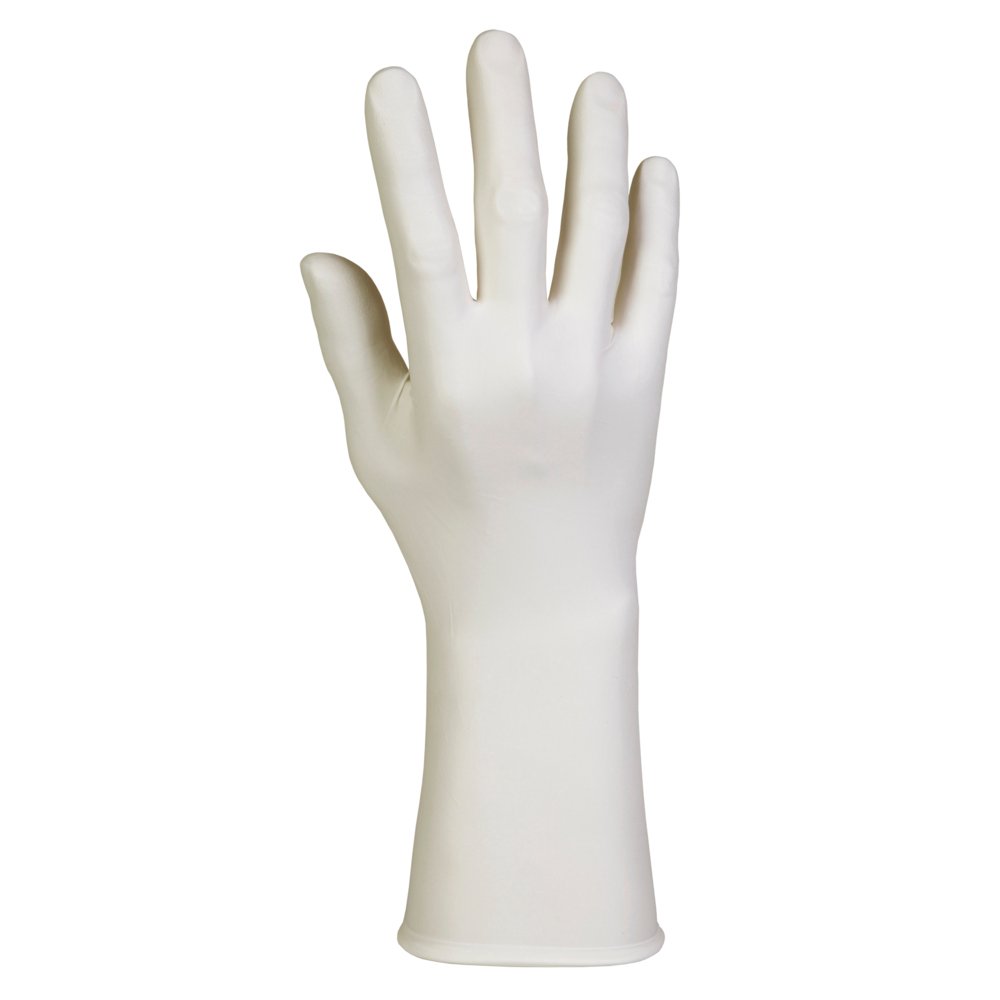 Kimtech™ G3 White Nitrile Cleanroom Glove, XL (62815), ISO Class 4 or Higher Cleanrooms, High Tack Grip, Ambidextrous, 12”, XL, Double Bagged, 100 / Bag, 10 Bags, 1,000 Gloves / Case - 62815